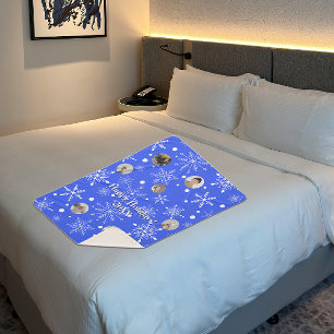 Anpassbarer Schneekristall-Schwarm-Sherpa-Decke Sherpadecke