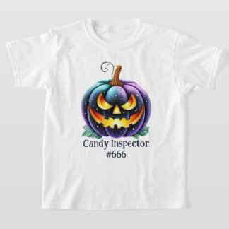 Anpassbarer schwarzer Jack o'Lantern T-Shirt