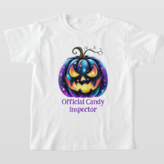 Anpassbarer schwarzer Jack o'Lantern T-Shirt