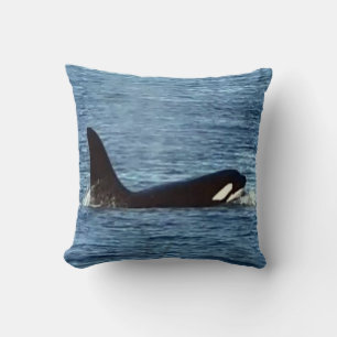 Anpassbarer Schwertwal "Aquarius" Orca Kissen