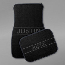 Anpassbarer Text | Bold Modern Black & Dark Gray