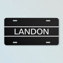 Anpassbarer Text | Bold Modern Black & White