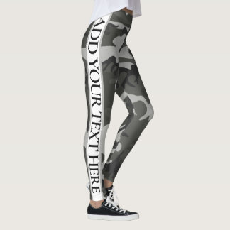 Anpassbarer Text hinzufügen Leggings
