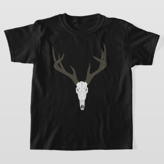 Anpassbarer Weißwedelhirsch-Schädel T-Shirt