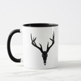 Anpassbarer Weißwedelhirsch-Schädel Tasse