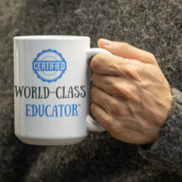 Anpassbarer zertifizierter Lehrer Kaffeetasse