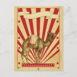Anpassbarer Zirkus Postkarte