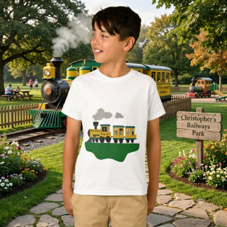 Anpassbarer Zug T-Shirt
