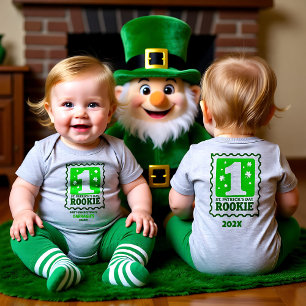 ☘️  Anpassbares Charme-Starter-Kit Baby Strampler