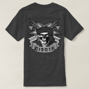 Anpassbares CJSTOF Monochrom T-Shirt