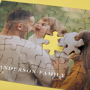 Anpassbares Family-Foto mit Personalisiertem Text