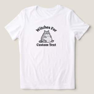 Anpassbares feministische Geschenk Lustiger Katzen Tri-Blend Shirt