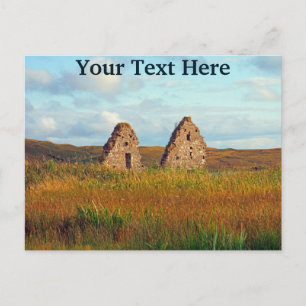 Anpassbares Finlaggan, Schottland Postkarte