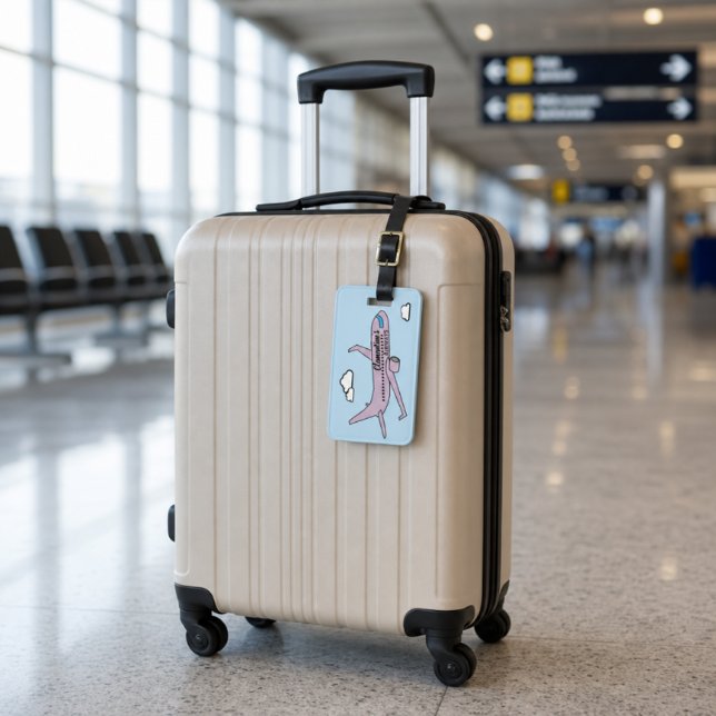 Anpassbares Flugzeug-Gepäckanhänger Gepäckanhänger (Von Creator hochgeladen)
