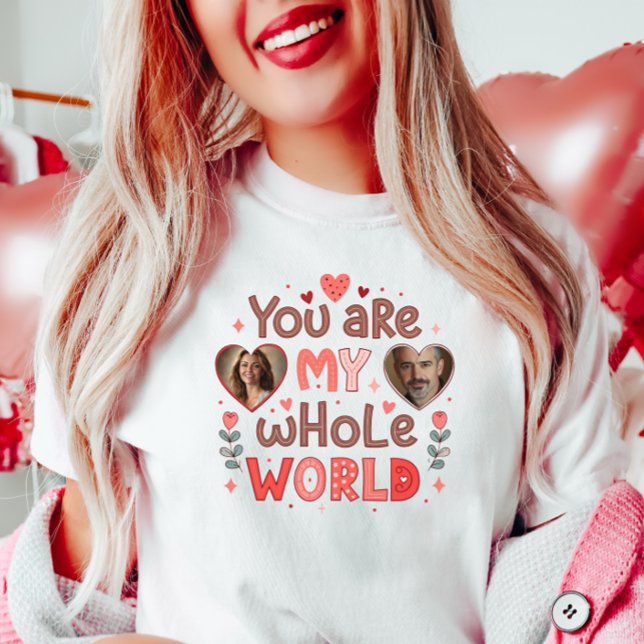 Anpassbares Foto für Eltern, individuell anpassbar T-Shirt (Von Creator hochgeladen)