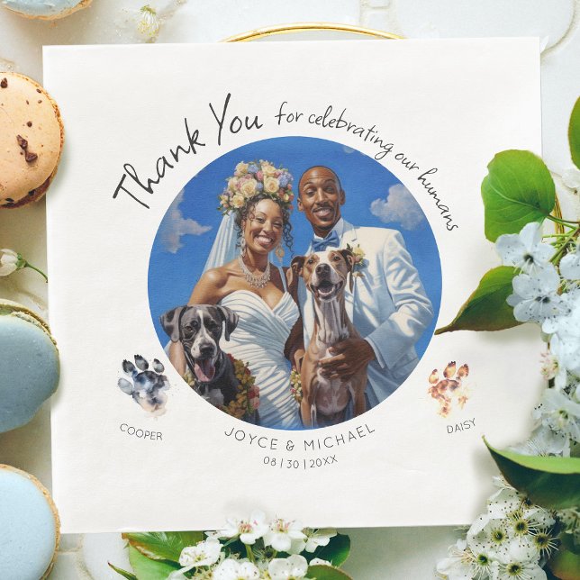 Anpassbares Foto mit Pad-Tograph für Hunde Serviette (Von Creator hochgeladen)