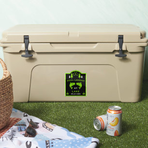 Anpassbares Geschenk für Seeangler Aufkleber