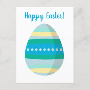 Anpassbares Happy Ostereig Feiertagspostkarte