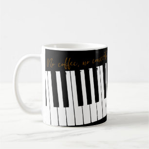 Anpassbares Kein Kaffee Kein Konzert Kaffeetasse