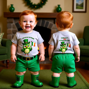 ☘️ Anpassbares Kniff-sicheres Owlfit Baby T-shirt