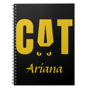 anpassbares Notebook für Katzenliebhaber Notizblock
