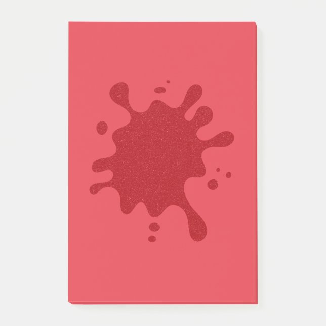 Anpassbares Splash-Design für Post-it-Notizen Post-it Klebezettel (Vorderseite)