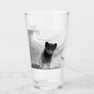 Anpassbares Spukhaftes Baummarder-Wildtier Natur Glas