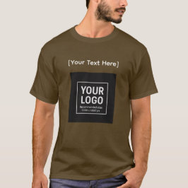 Anpassbares Trader-Logo & Text T-Shirt