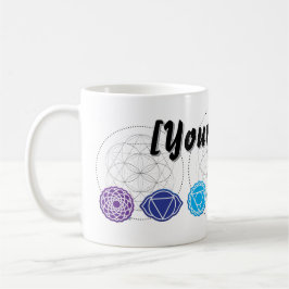 Anpassen 7 Chakras Yoga heiligen Kreis Tasse
