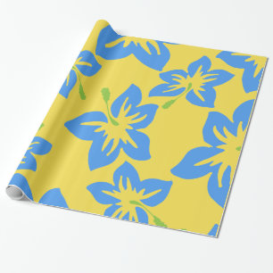 Anpassen Cooler Hawaii-Blume Geschenkpapier