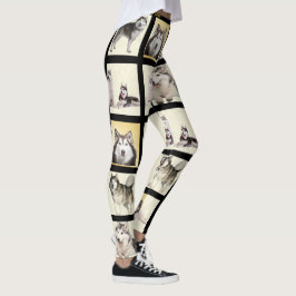 Anpassen der 7 Fotomodulationen für Heimtiere Kind Leggings