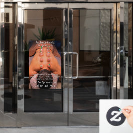 Anpassen der Akupunkturkurierung Fensteraufkleber