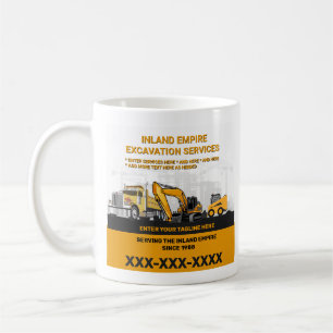 Anpassen der Bauweise des Generalunternehmers Kaffeetasse