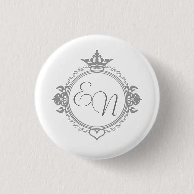 Anpassen der Namen, Initialen und Phrasen-Liebe Button (Vorderseite)