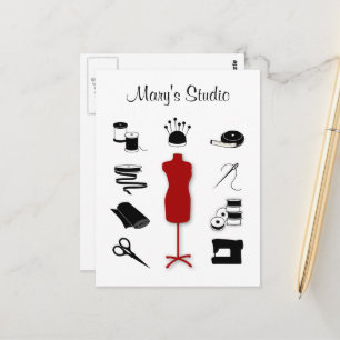 Anpassen der Textpostkarte Postkarte