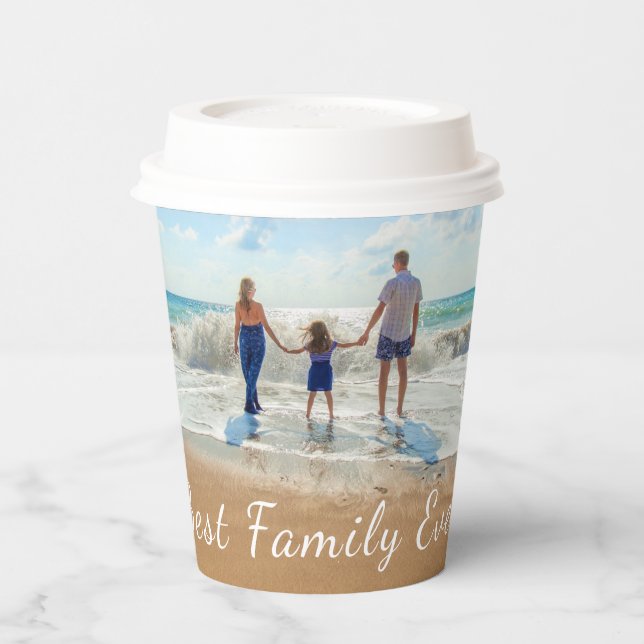 Anpassen der Textzeichenklasse Ihres Fotos Pappbecher (Links)