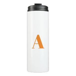 Anpassen des Alphabet-Anfangsbuchstabens Thermosbecher