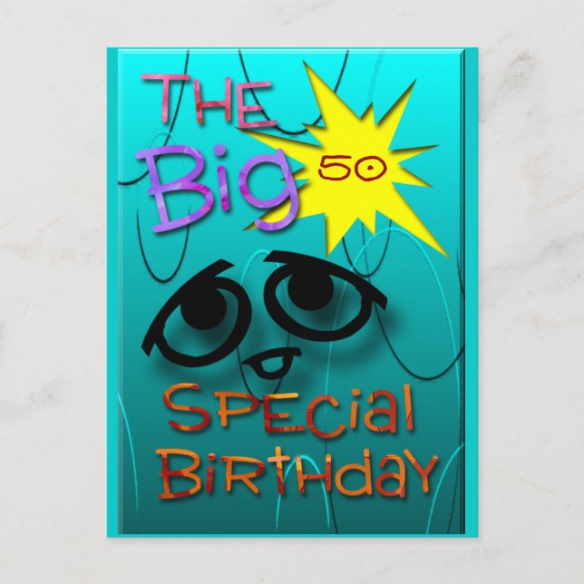 Anpassen des Alters Postkarte (Vorderseite)