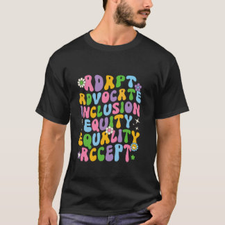 Anpassen des Autismus für die Inklusion T-Shirt