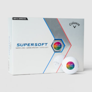 Anpassen des Business-Logo-Callaway Supersoft 12 P Golfball