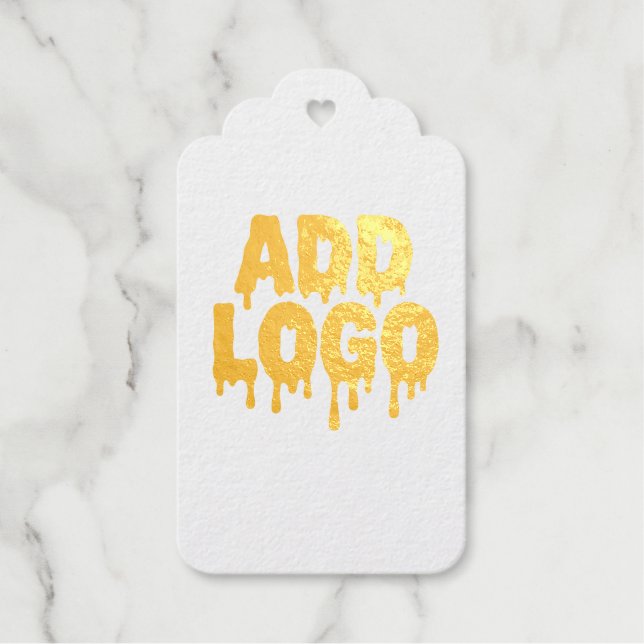 Anpassen des Logo-Bildes Geschenkanhänger (Vorderseite)