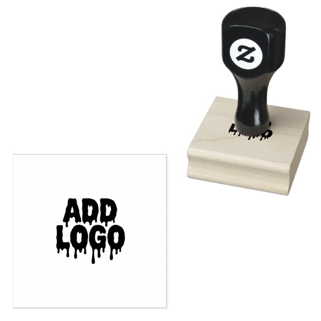 Anpassen des Logo-Bildes Gummistempel (Stempel)