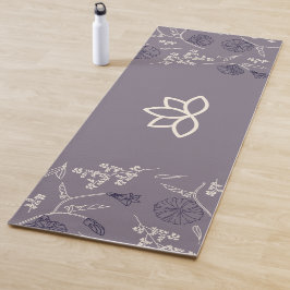 Anpassen des Logos Moderner Lotus Yogamatte