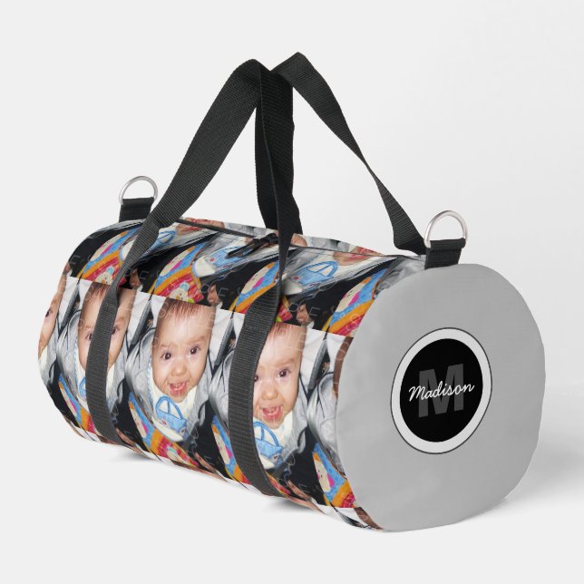 Anpassen des Monogrammmusters für benutzerdefinier Duffle Bag (Linke Seite)