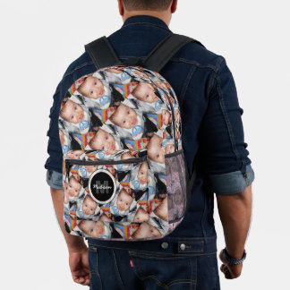 Anpassen des Monogramms für das benutzerdefinierte Bedruckter Rucksack
