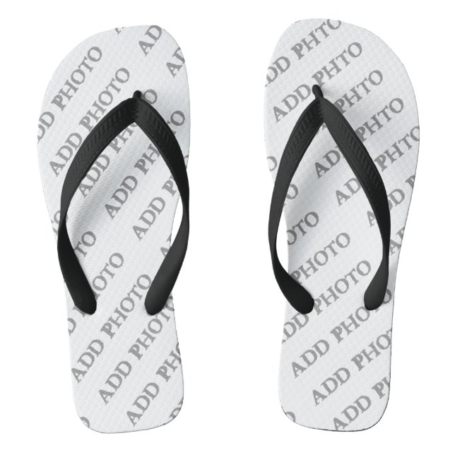 Anpassen des Name-Fotos oder eines Artworks Flip Flops (Fußbett)