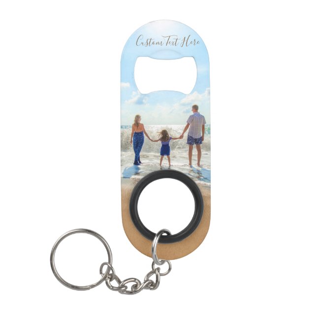 Anpassen des Schlüsselanhänger-Foto-Flaschenöffner Mini Flaschenöffner (Vorderseite)