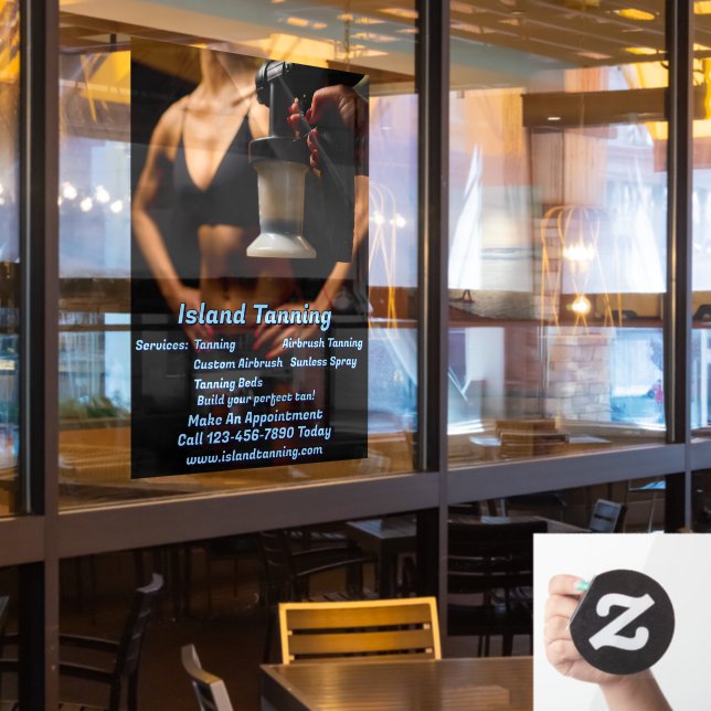 Anpassen des Spritzgießkabinengeschäfts 5 Fensteraufkleber (Restaurantfenster)