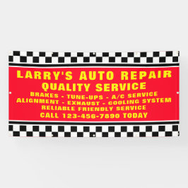 Anpassen des überprüften Felds für die Reparatur v Banner