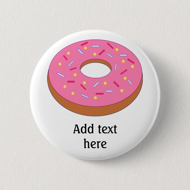 Anpassen dieses Ring Doughnut Graphic Button (Vorderseite)